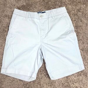 Light grey dress shorts